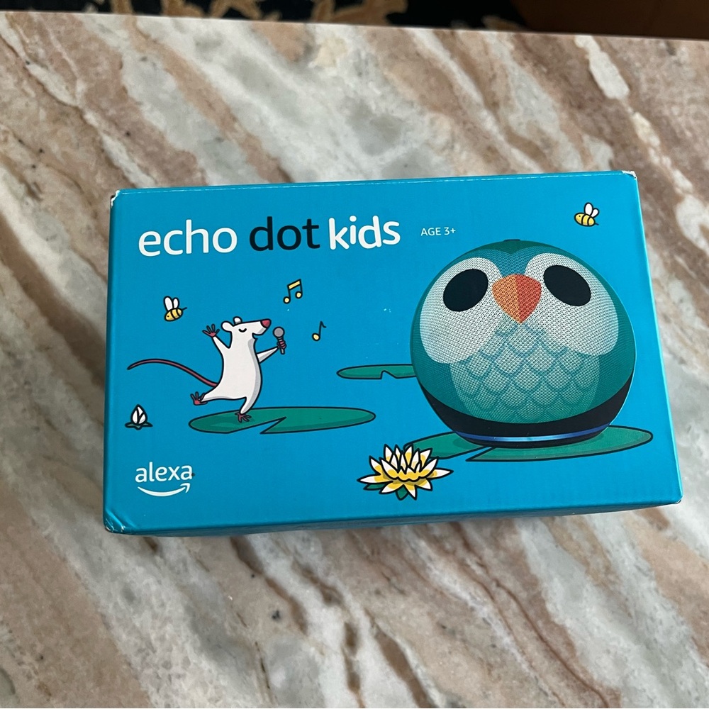 Echo Dot Kids Smart Speaker - Blue